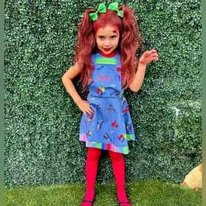 Girls chucky costume